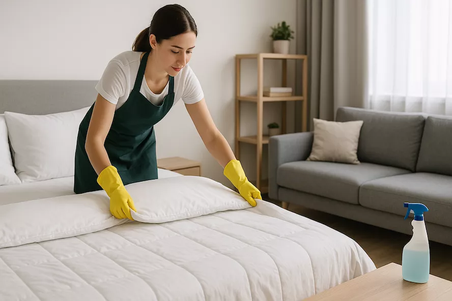 🧹 Så funkar flyttstädning vid korttidsuthyrning och Airbnb